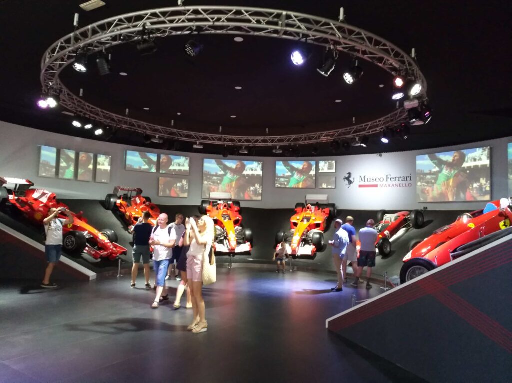 Ferrari Museum, Betriebsausflug nach Maranello